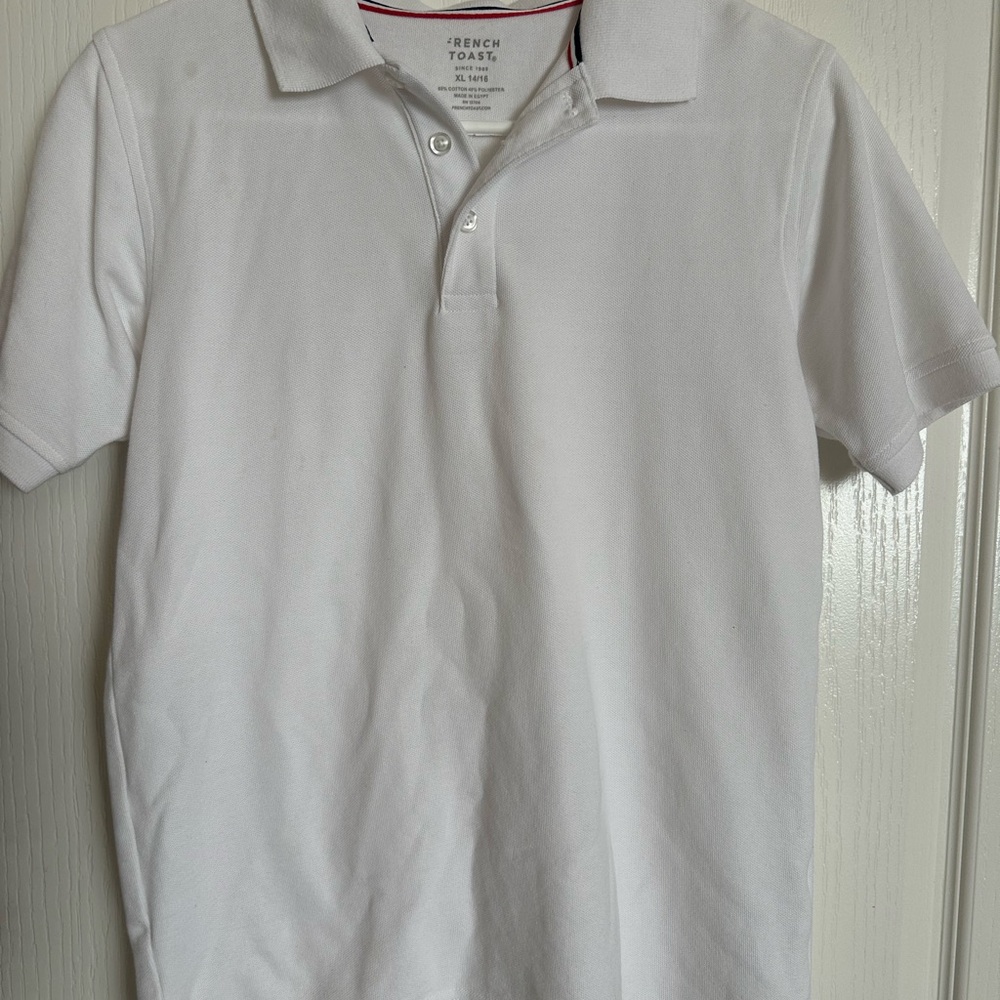 French Toast Kids Classic White Polo Uniform